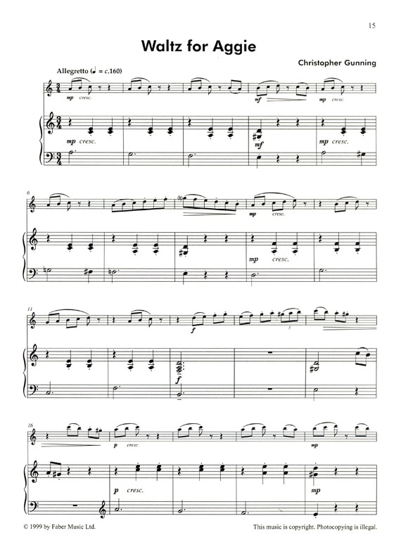 Unbeaten Tracks【 8 contemporary pieces】for Flute and Piano , Grade 4 - 7