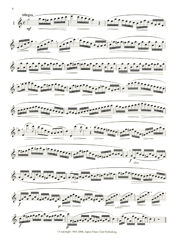 Drouet【25 Études】for the Flute Drouet【25 Études】for the Flute
