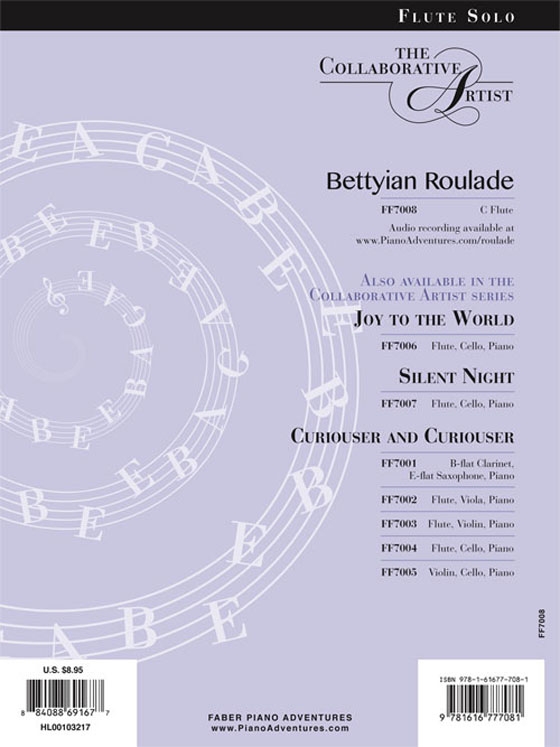 Nancy Faber【Bettyian Roulade】for C Flute