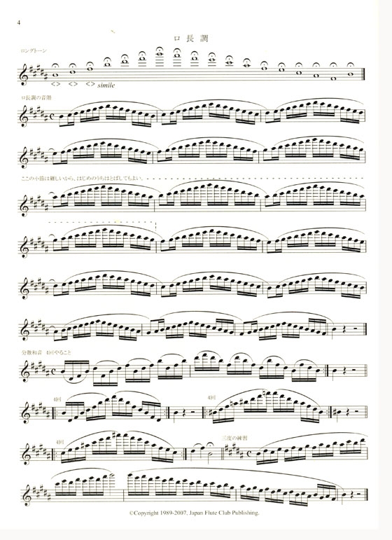 Ernesto Köhler フルートをすらすらふくための毎日練習曲（続）作品77