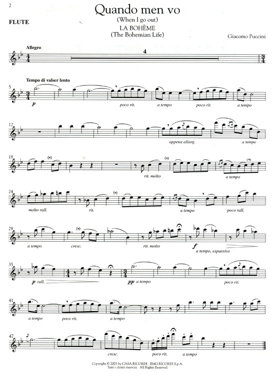 Play Puccini for Flute【CD+樂譜】 Play Puccini for Flute【CD+樂譜】