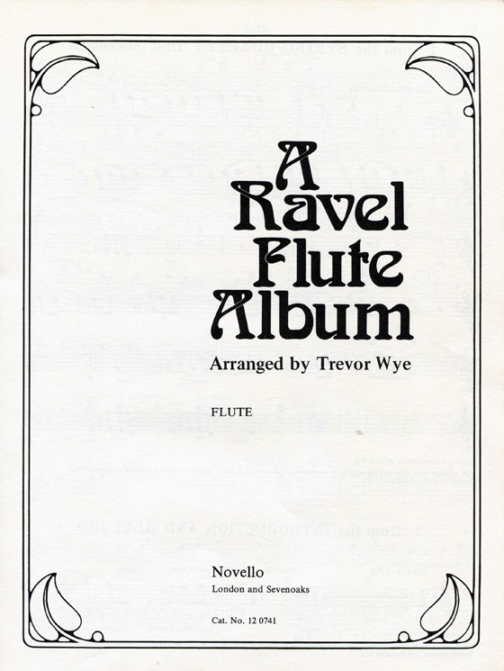 A【Ravel】Flute Album