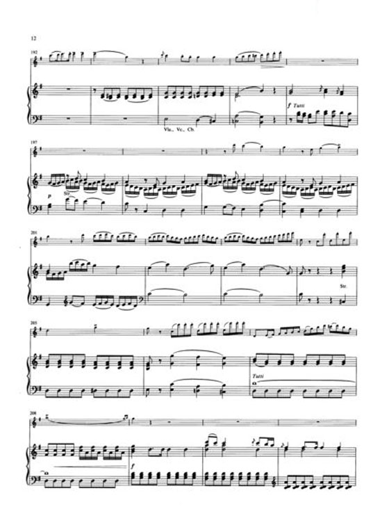 Wolfgong Amadeus Mozart【Concerto in G Major, K 313】for Flute and Piano Wolfgong Amadeus Mozart【Concerto in G Major, K 313】for Flute and Piano