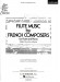 Flute Music by French Composers for Flute and Piano