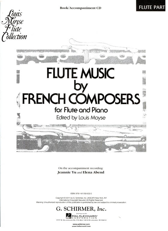 Flute Music by French Composers for Flute and Piano