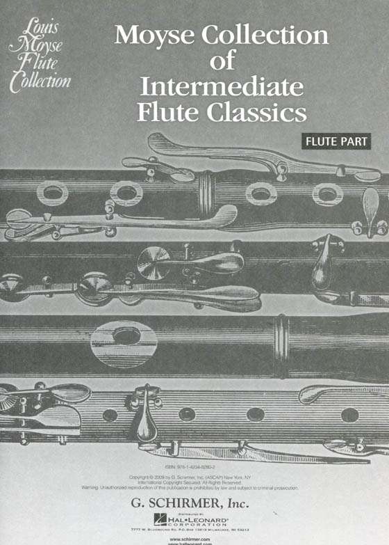 Moyse Collection of IntermediateFlute Classics【CD+樂譜】for Flute & Piano Moyse Collection of IntermediateFlute Classics【CD+樂譜】for Flute & Piano