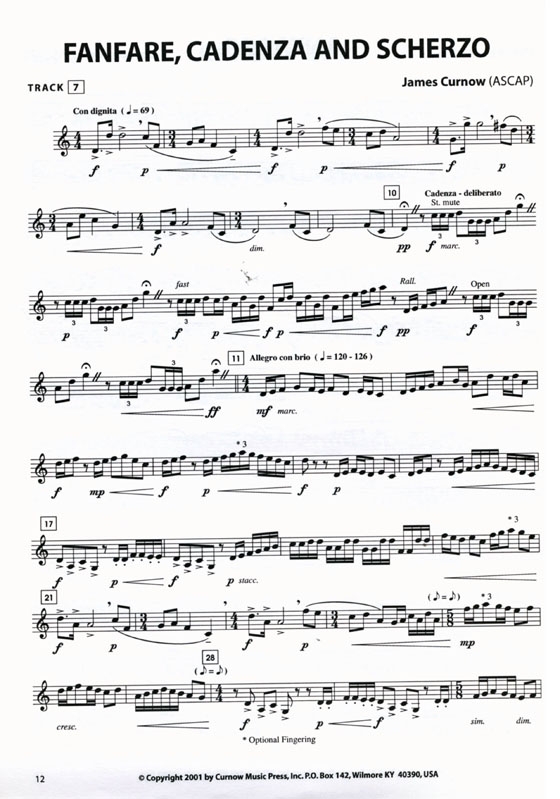 Concert Studies【CD+樂譜】for Trumpet