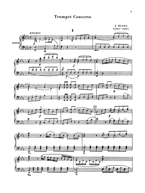 Haydn【Concerto】for Trumpet and Piano Haydn【Concerto】for Trumpet and Piano