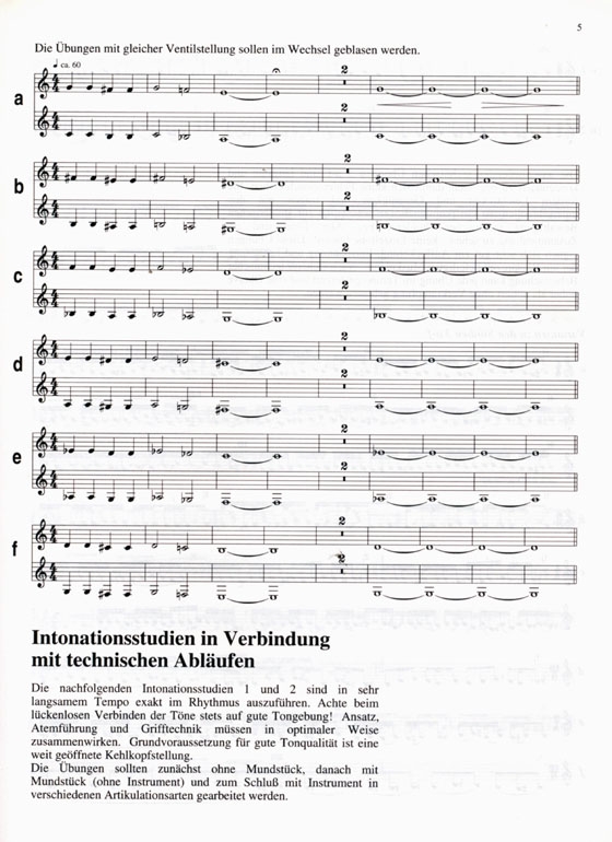 Hans-Joachim Krumpfer【Grundlagen-studien】für Trompeter