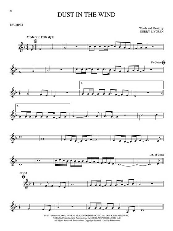 Essential Songs for Trumpet Essential Songs for Trumpet