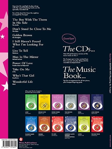 Guest Spot: Eighties Hits【2CD+樂譜】Playalong for Trumpet Guest Spot: Eighties Hits【2CD+樂譜】Playalong for Trumpet