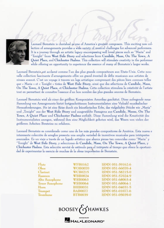 Leonard Bernstein for Trumpet and Piano Leonard Bernstein for Trumpet and Piano