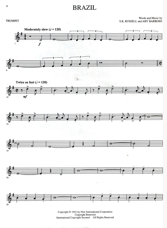 Latin Gold for Trumpet Latin Gold for Trumpet