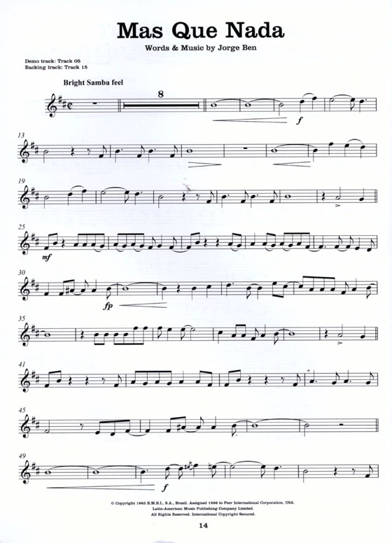 Play-Along Latin with a Live Band !【CD+樂譜】Trumpet Play-Along Latin with a Live Band !【CD+樂譜】Trumpet