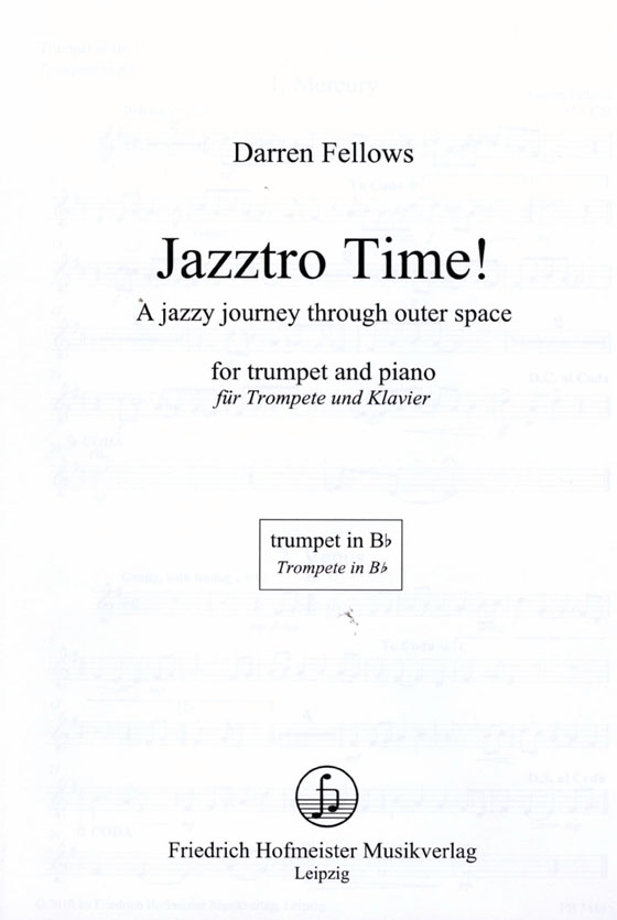 Jazztro Time for Trumpet in B♭ and Piano Jazztro Time for Trumpet in B♭ and Piano