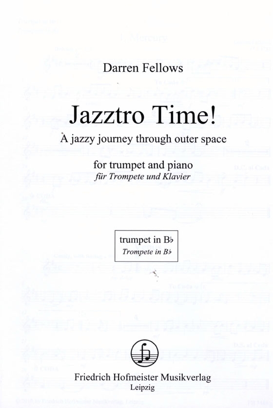 Jazztro Time for Trumpet in B♭ and Piano