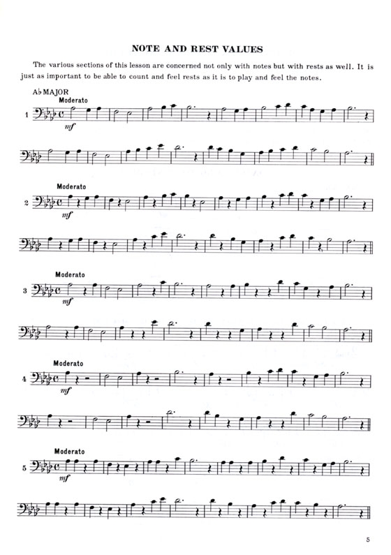 Rubank【Intermediate Method】for Trombone or Baritone