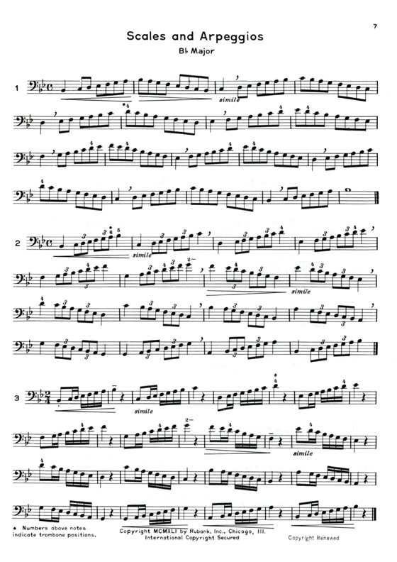 Rubank【Advanced Method】for Trombone or Baritone , Vol. Ⅰ Rubank【Advanced Method】for Trombone or Baritone , Vol. Ⅰ