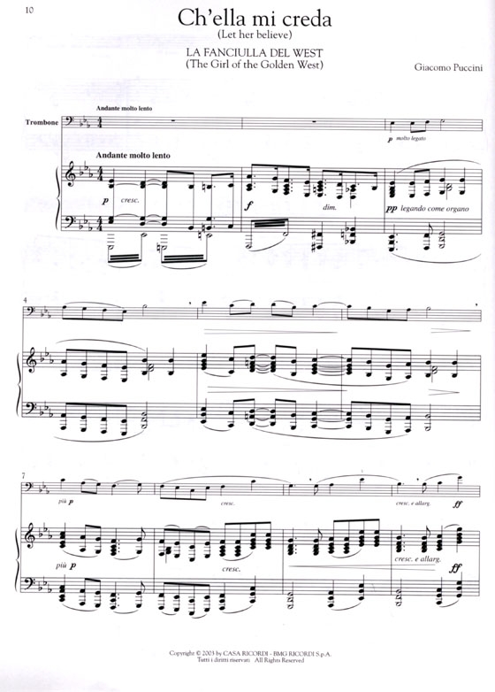 Play Puccini for Trombone【CD+樂譜】 Play Puccini for Trombone【CD+樂譜】