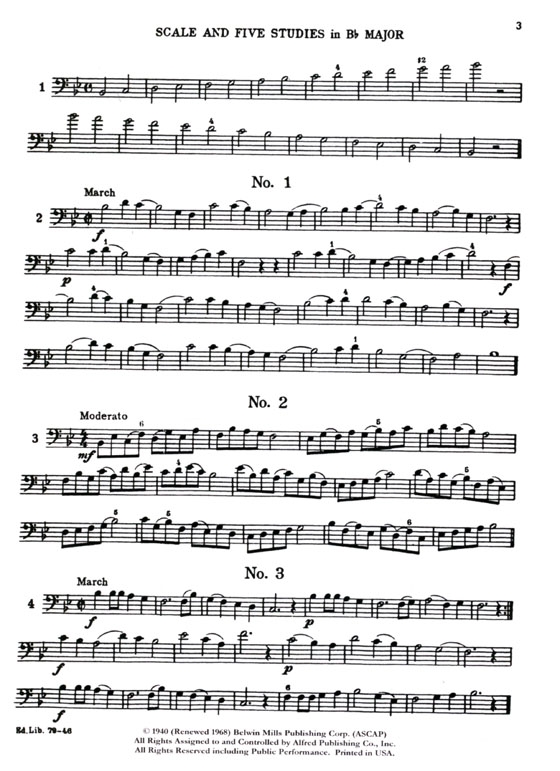170 Studies for Trombone
