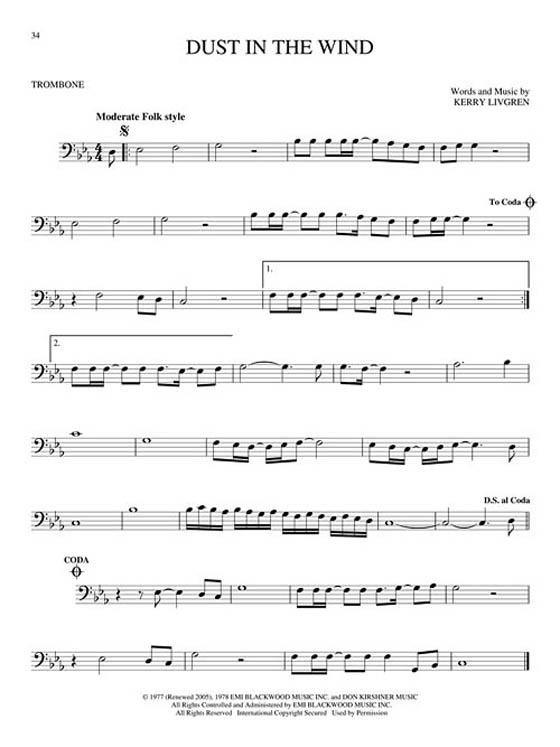 Essential Songs for Trombone Essential Songs for Trombone