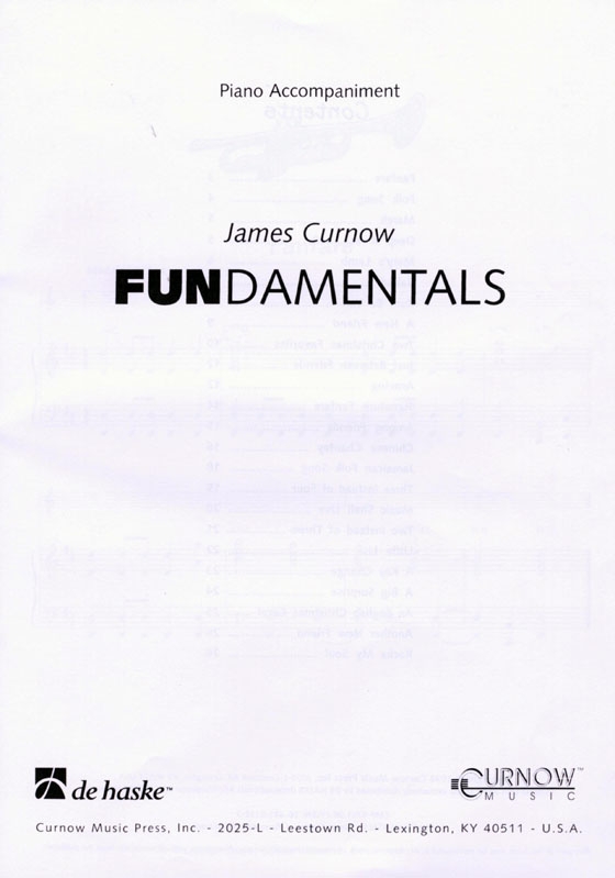 FunDamentals【CD+樂譜】Bassoon / Trombone / Baritone B.C.