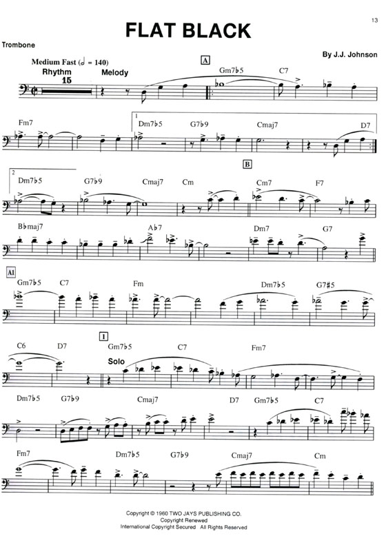 The J.J. Johnson Collection for Trombone The J.J. Johnson Collection for Trombone