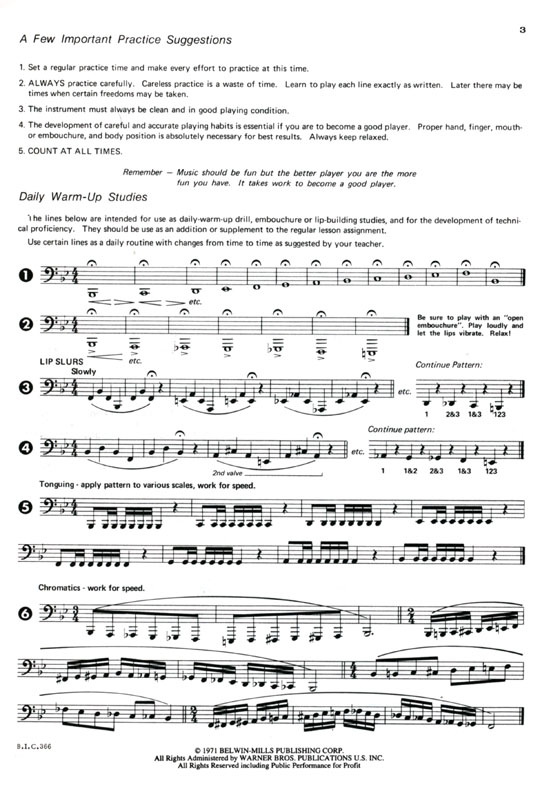 Student Instrumental Course【Tuba Student】Level Three