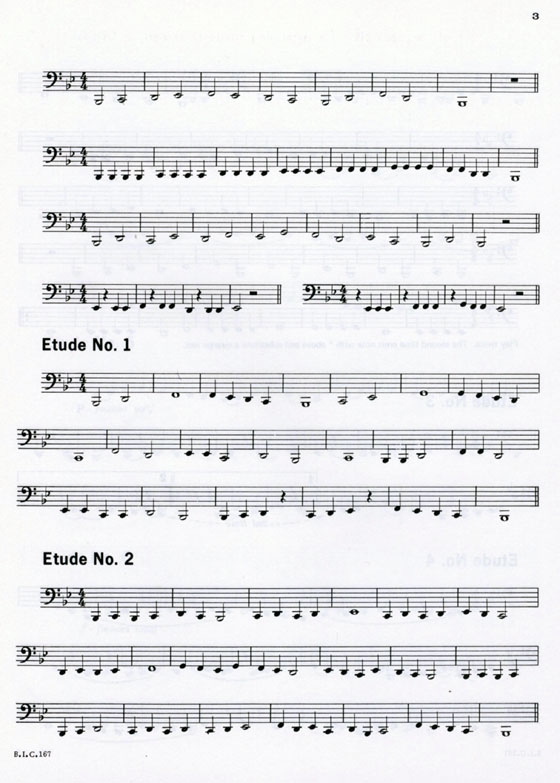 Student Instrumental Course【Studies and Melodious Etudes for Tuba (Bass)】Level One Student Instrumental Course【Studies and Melodious Etudes for Tuba (Bass)】Level One