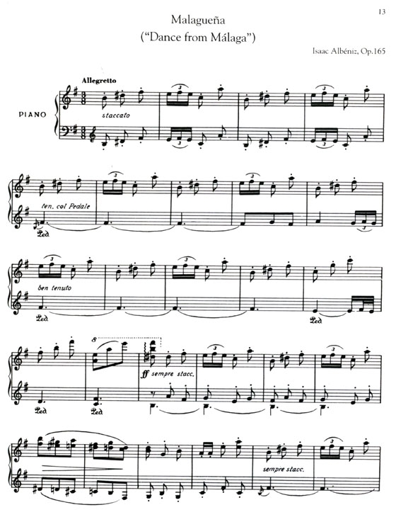 Albéniz【Piano】Album Albéniz【Piano】Album