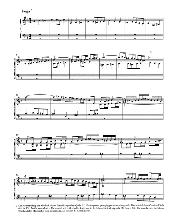 Bach【Chromatische Fantasie und Fuge d-Moll , BWV 903】for Piano