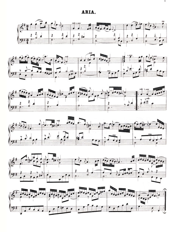 J.S. Bach【Goldberg Variations , BWV 988】 for Piano