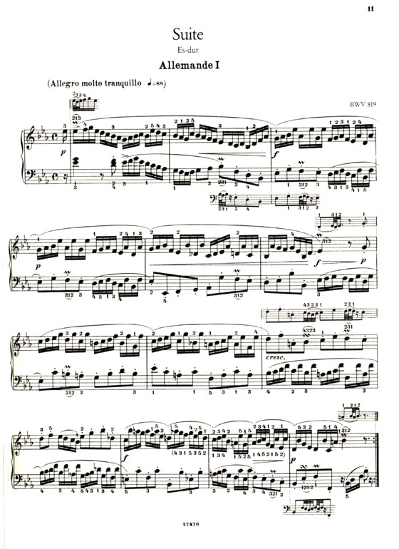 J.S. Bach【Klavierwerke Busoni-Ausgabe , Band XXIV】BWV 818a , 819 , 1006a , 963 , 964