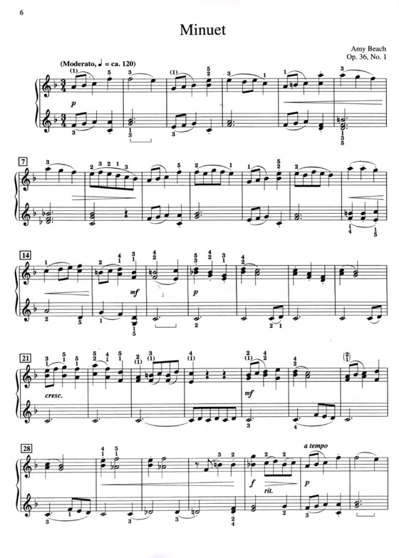 Beach【Young People's Album, Op. 36】For The Piano Beach【Young People's Album, Op. 36】For The Piano