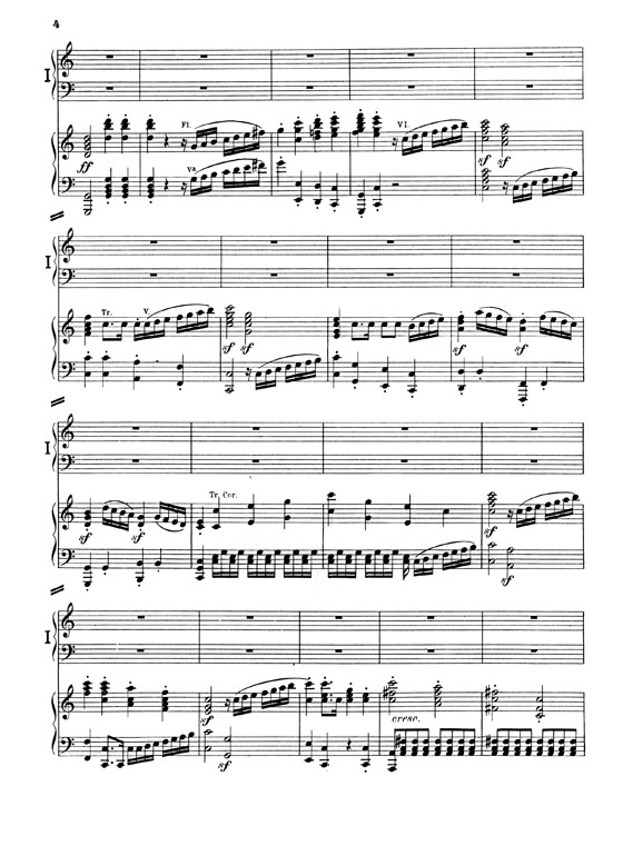 Beethoven【Piano Concerto No.1 in C Major ,Op. 15】for Two Pianos/ Four Hands