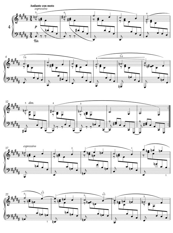 Brahms【Balladen / Ballades op. 10】für Klavier
