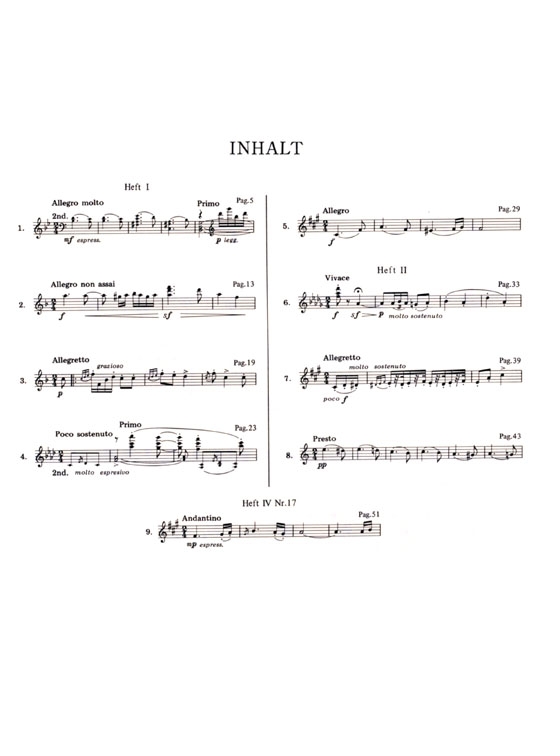 Brahms【Ungarische Tanze】für Das Pianoforte Zu Vier Händen ブラームス ハンガリー舞曲集 連弾 No.1-8/No.17 Brahms【Ungarische Tanze】für Das Pianoforte Zu Vier Händen ブラームス ハンガリー舞曲集 連弾 No.1-8/No.17