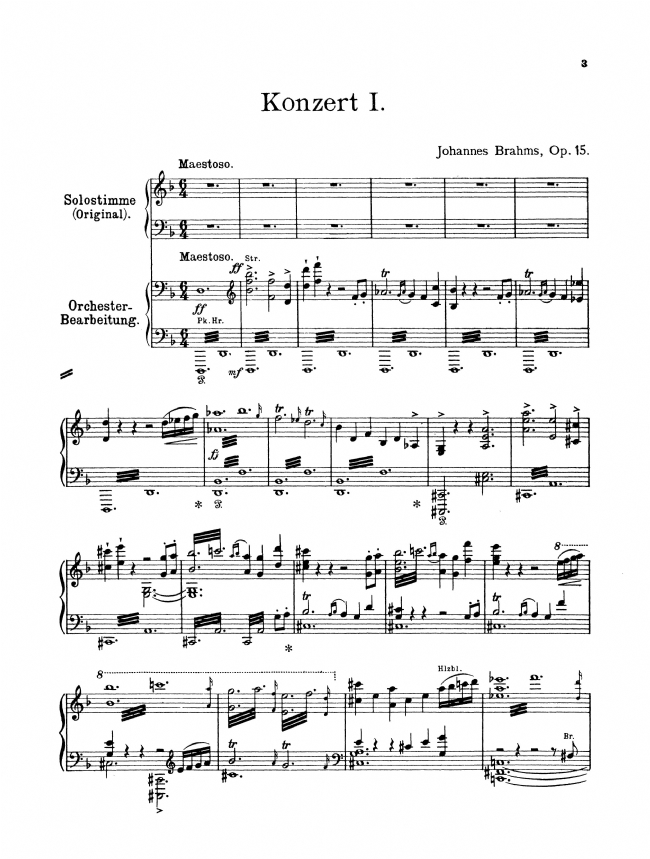 Brahms【Piano Works】Volume 3, for Piano