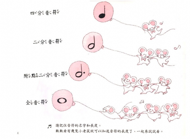 親子音樂園地【2】附彩色音符卡及可愛音符貼紙