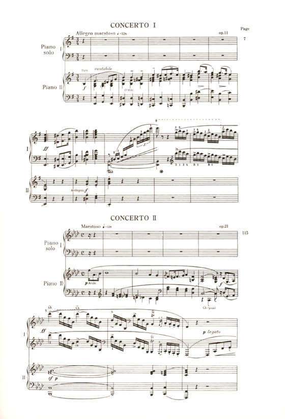 Chopin【Dziela Wszystkie,Redakcja,Paderewski ⅩⅣ Koncerty】Piano Concerto パデレフスキ編 ショパン全集  14 ピアノ協奏曲
