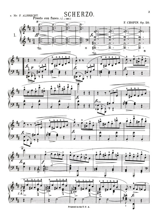 Chopin【Complete Works for the piano , Book Ⅶ】Scherzi and Fantasy(Mikuli)