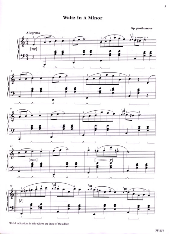 Chopin【Three Easier Waltzes】Piano / The Keyboard Artist