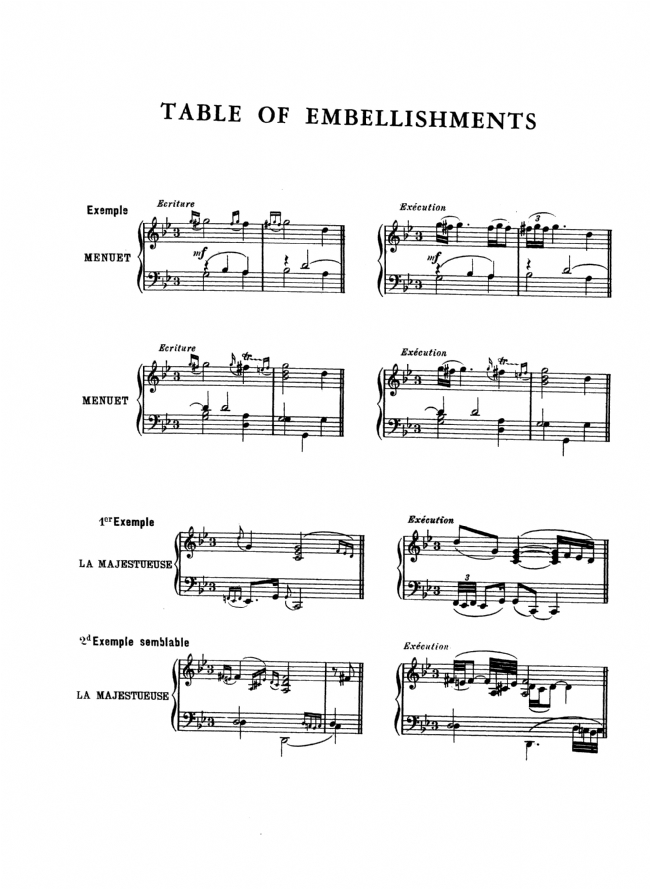 Couperin【Clavichord Pieces , Volume Ⅲ】for Piano