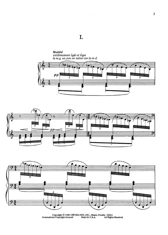 Debussy【Preludes ,Volume II 】for Piano