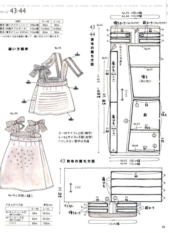 一日でできちゃう夏の服 かんたんだから今日作って明日おでかけしましょ