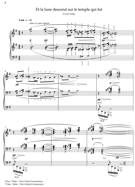 Debussy【Images , 2e Serie】 for The Piano