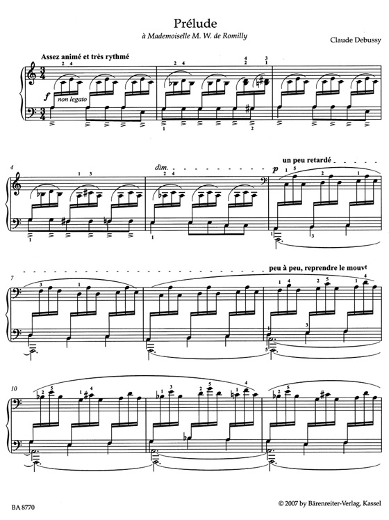 Debussy【Pour le Piano】