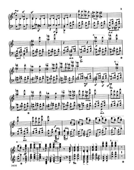 Dohnanyi【Rhapsody Op. 11, No. 3】for Piano