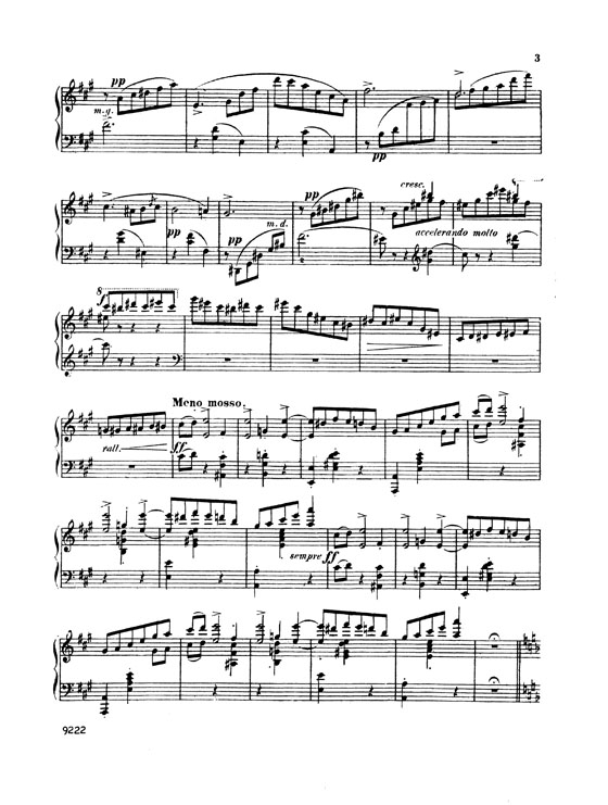 Faure【Four Valse Caprices 】for Piano , Op.30, 38, 59, 62