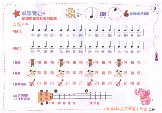 Ukulele 烏克麗麗小玩家【附示範CD】上冊